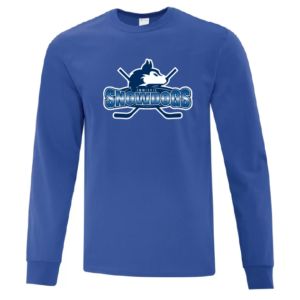 Royal Blue Snowdogs Long Sleeve