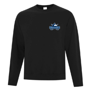 Black Snowdogs Crewneck